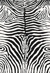 Dywan Wilton - Zebra (czarny/biały)