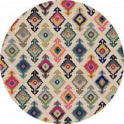 Okrągły dywan - Isparta (multi)