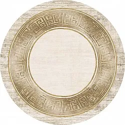 Okrągły dywan - Tilos (beżowy)