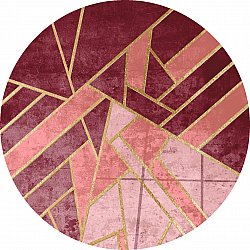 Okrągły dywan - Amasra (różowy)