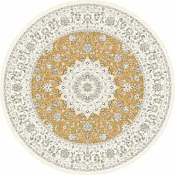 Okrągły dywan - Arabella (ochre)