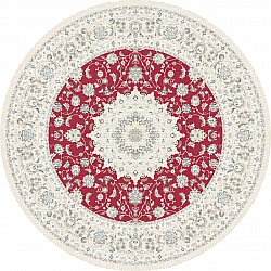 Okrągły dywan - Arabella (czerwony)