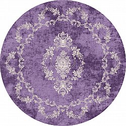 Okrągły dywan - Taknis (fioletowy)