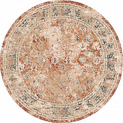 Okrągły dywan - Douz (czerwony/multi)