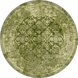 Okrągły dywan - Denizli (zielony)