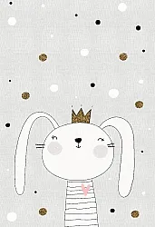 Dywan dziecicęy - Rabbit Crown (szary)