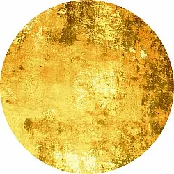 Okrągły dywan - Salitto (żółty)