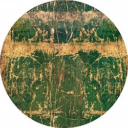 Okrągłe dywan - Cantoria (beżowy/zielony)
