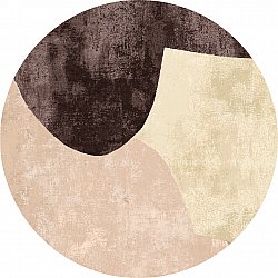 Okrągły dywan - Lazio (brązowy)
