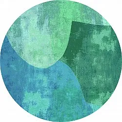 Okrągły dywan - Lazio (zielony)