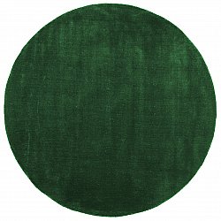 Okrągłe dywan - Eco Recycled PET (zielony)