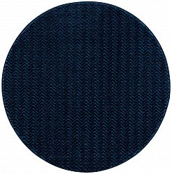 Okrągły dywan - Pandora (niebieski)
