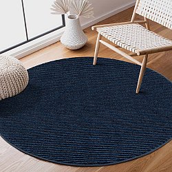 Okrągły dywan - Grace (niebieski)