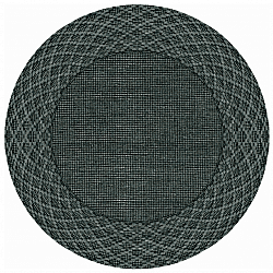 Okrągłe dywan - Favone (niebieski)