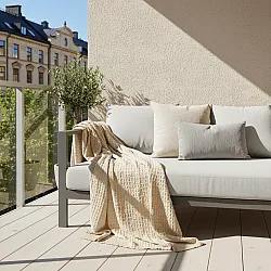 Koce - Juneau Blanket (beżowy)