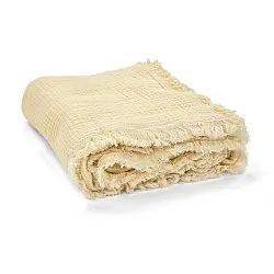 Koce - Koc muślinowy - Dorena (krem)