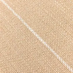 Koce - Bawełniany koc - Martina Stripe (beżowy/biały)