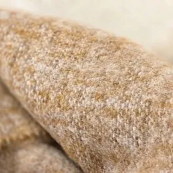 Koce - Narzutka z mieszanki wełny - Carol (żółty)