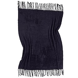 Koce - Narzutka z mieszanki wełny - Samantha (czarny)