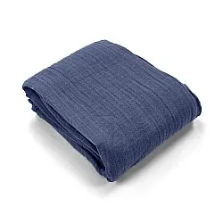 Koce - Vanja Throw (ciemnoniebieski)