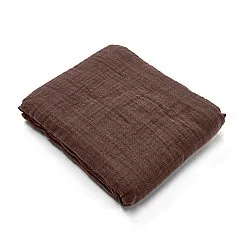 Koce - Vanja Throw (ciemny brąz)