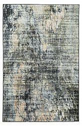 Dywan płasko tkany - Bechar (czarny/wielokolorowy)