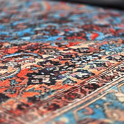 Dywan płasko tkany - Mardin (czerwony/niebieski)