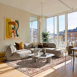 Dywan płasko tkany - Meralis (czerwony)