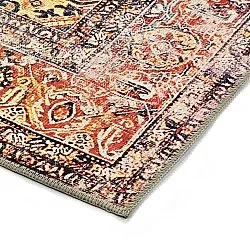 Dywan płasko tkany - Oriental Rainbow (wielokolorowy)