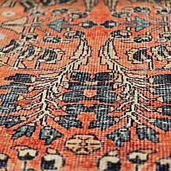 Dywan płasko tkany - Yasirah (pomarańczowy)
