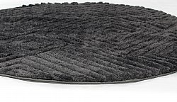 Okrągły dywan - Monti (czarny)
