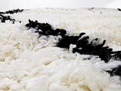 Dywany shaggy - Akita (czarny/biały)