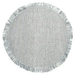 Okrągły dywan - Pike (niebieski)
