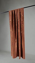 Zasłony - Aksamitne zasłony Florina (brązowy)