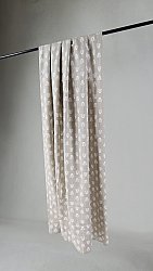 Zasłony - Bawełniana zasłona Sari (beżowy)