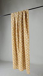 Zasłony - Bawełniana zasłona Sari (żółty)