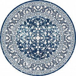 Okrągły dywan - Genesis (niebieski)
