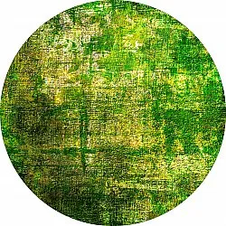 Okrągły dywan - Padron (zielony)