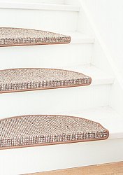 Dywan na schody - Bryssel 28 x 65 cm (jasnobrązowy)