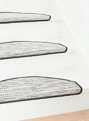 Dywan na schody - Bryssel 28 x 65 cm (jasny beż)