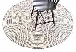 Okrągły dywan - Brussels Weave (szary)
