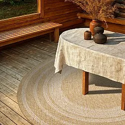 Okrągły dywan - Indoor/Outdoor Angus (natura)