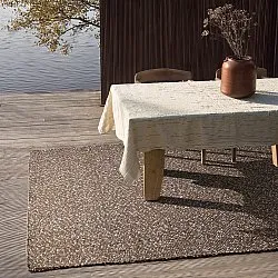 Dywaniki na zewnątrz / do wewnątrz - Orta Wool Look (brązowy)
