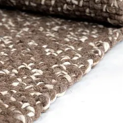 Dywaniki na zewnątrz / do wewnątrz - Orta Wool Look (brązowy)