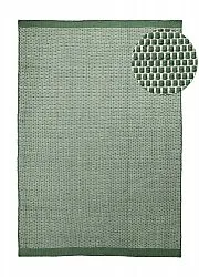 Dywaniki na zewnątrz / do wewnątrz - Coastal Wool Look (zielony/biały)