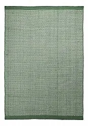 Dywaniki na zewnątrz / do wewnątrz - Coastal Wool Look (zielony/biały)