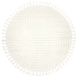 Okrągły dywan - Campbell (offwhite)