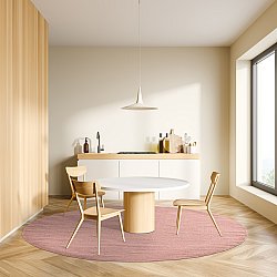 Okrągły dywan - Hamilton (Coral Pink)