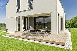Okrągły dywan - Indoor/Outdoor Lennon (beżowy)