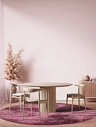 Okrągły dywan - Aranga Super Soft Fur (rose)